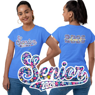 Senior Class of 2026 Floral T-Shirt