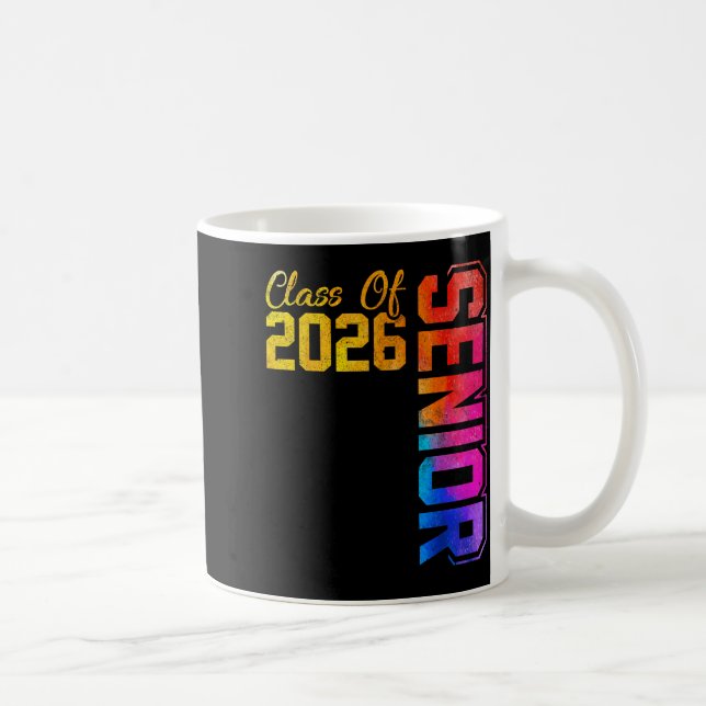 Senior class of 2026 graduate high school coffee mug (Right)