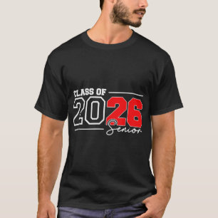 Senior Class Of 2026 Graduation Senior 2026 Back T-Shirt