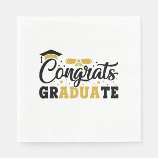 Senior Congrats Graduate Napkin