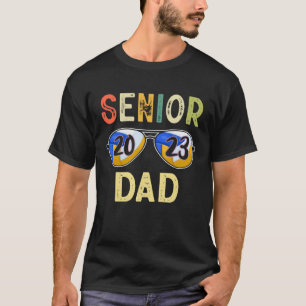 Senior Dad 2023 Cool Proud Dad Volleyball Senior G T-Shirt