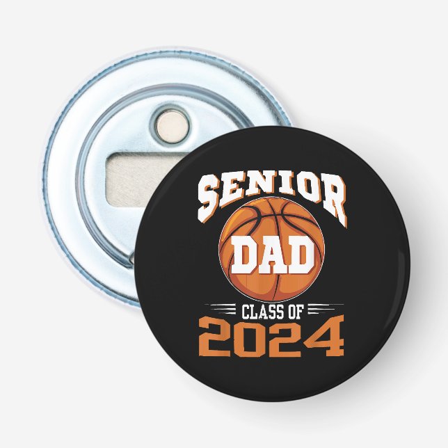 Senior Dad Class of 2024 Bottle Opener (Front)