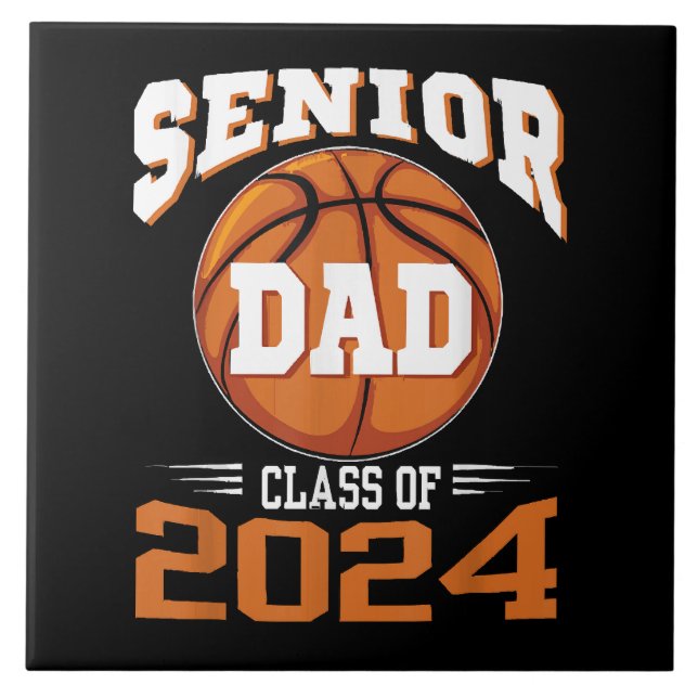 Senior Dad Class of 2024 Tile (Front)