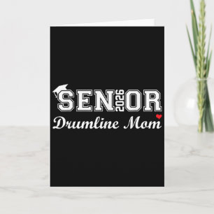 Senior Drumline Mum 2026 Marching Band Graduation Card