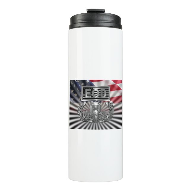 “Senior EOD” Commemorative Gift Thermal Tumbler (Front)