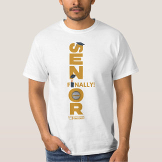Senior Finally Graduation Achievement Unlocked T-Shirt