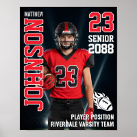 Senior Football Photo Light Background Sports