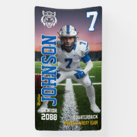 Senior Football Player Homecoming Custom Sports