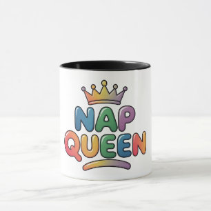 Senior Funnies Women's Mug Nap Queen