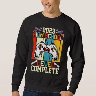 Senior Gamer 2023 High School Level Complete 2023  Sweatshirt