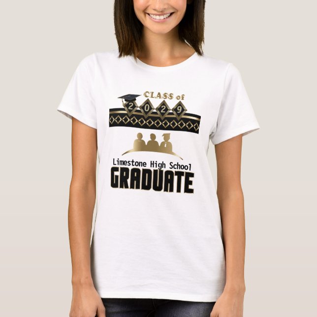 Senior Graduate - Personalise T-Shirt (Front)