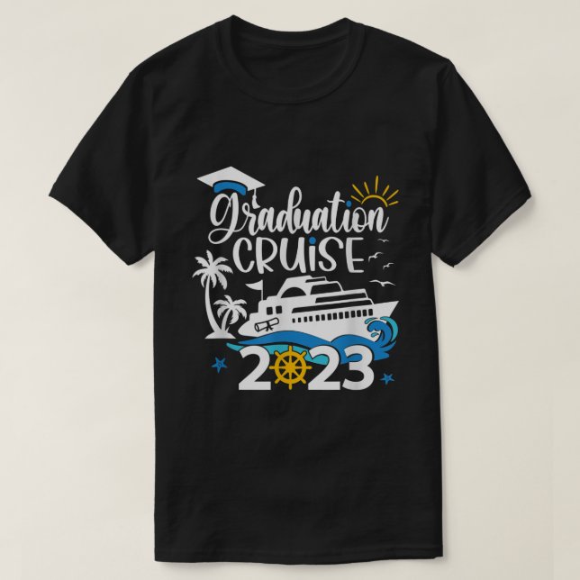 Senior Graduation Trip Cruise  T-Shirt (Design Front)