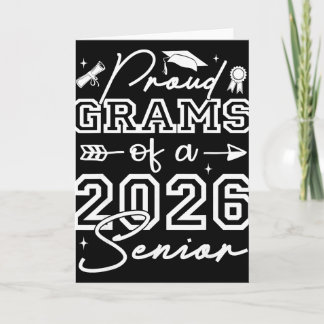 Senior Grams Proud Grams Of A 2026 Senior  Card