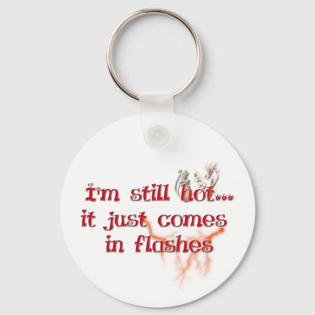 Senior Humour Key Ring (Front)