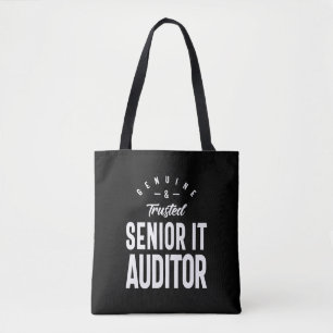 Senior It Auditor Job Title Gift Tote Bag