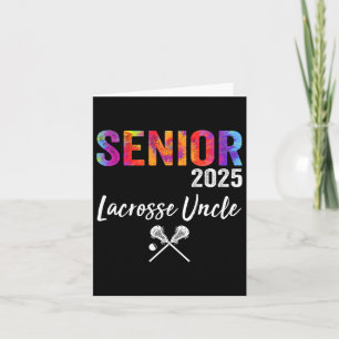 Senior Lacrosse Uncle Cl 2025 Graduate Lacrosse Ti Card