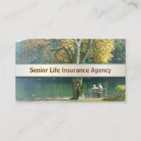 Senior Life Insurance business card v2