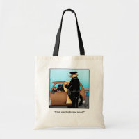 Senior Moment Humour Tote Bag
