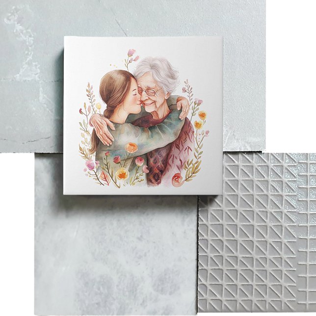 Senior Moments Mother's Day / Any Day Ceramic Tile (Creator Uploaded)
