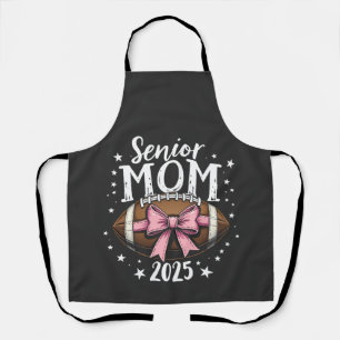Senior Mum 2025 Class of Graduation Football  Apron