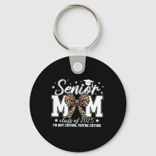 Senior Mum 2025 Graduation Cl Of 2025 Coquette Bow Key Ring