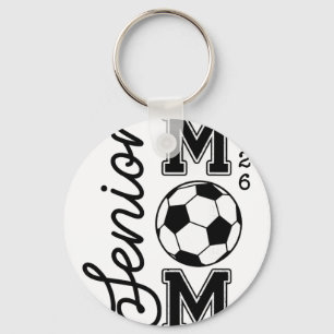 Senior Mum 2026 Cl Of 2026 Soccer Mum Graduation W Key Ring