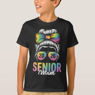 Senior Mum 2026 Proud Parent Graduation Back To Sc T-Shirt