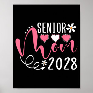 Senior Mum 2028 Graduation Senior Mama 2028 Poster