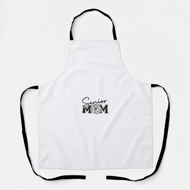 Senior Mum Cheer Design 🎓📣 Apron (Front)