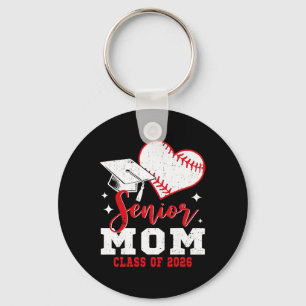 Senior Mum Cl Of 2026 Baseball Graduation  Key Ring