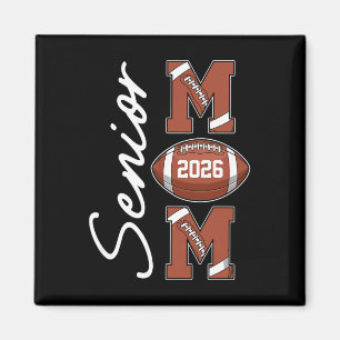 Senior Mum Cl Of 2026 Graduation 26 Proud Football Magnet