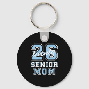Senior Mum Cl Of 2026 Graduation Pale Blue Letters Key Ring