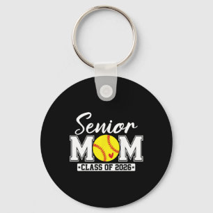Senior Mum Cl Of 2026 Softball Mum Graduation Key Ring