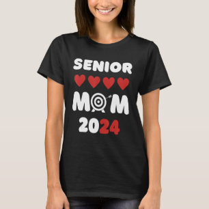 Senior Mum Class Of 2024 Archery Mum Graduation T-Shirt