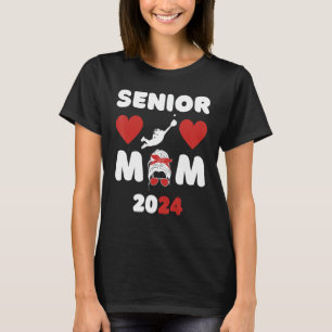 Senior Mum Class Of 2024 Softball Mum Graduation T-Shirt