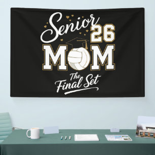 Senior Mum Class of 2026 Volleyball Banner