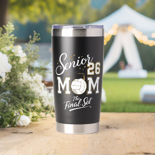 Senior Mum Class of 2026 Volleyball Insulated Tumbler