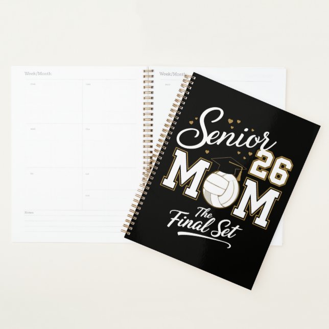 Senior Mum Class of 2026 Volleyball Planner (Display)