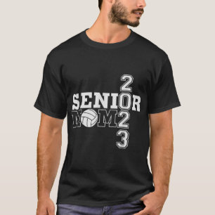 Senior Mum Class of  Volleyball Mum  T-Shirt