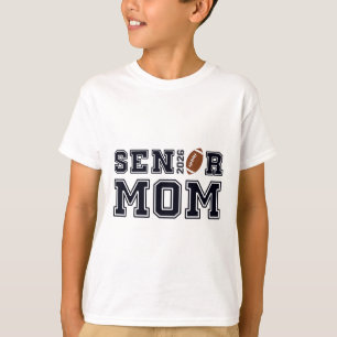 Senior Mum Footll Cl Of 2026 Proud Parent  T-Shirt