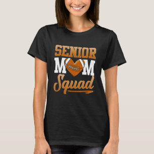 Senior Mum Squad American Football Rugby T-Shirt