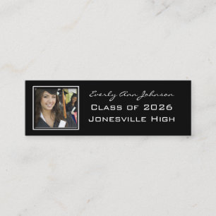 Senior Pictures Profile Business Card your photos
