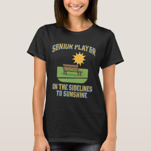 Senior Player Retirement Humour Soccer Graphic T-Shirt