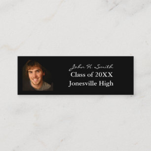 Senior Profile Card with your photos