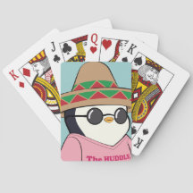 Senior Pudgy Penguin Playing Cards