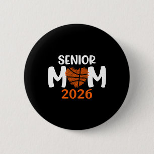 Senior Sketll Mum Cl Of 2026 Player Graduation Gra 6 Cm Round Badge