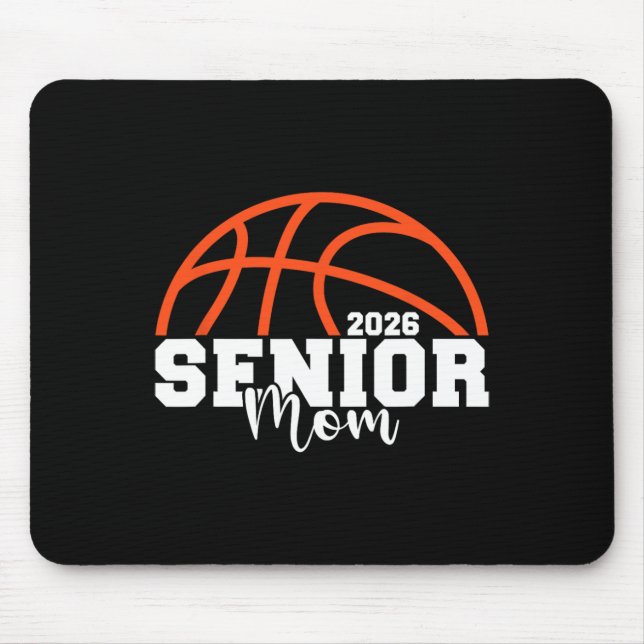 Senior Sketll Mum Cl Of 2026 Player Graduation Gra Mouse Pad (Front)