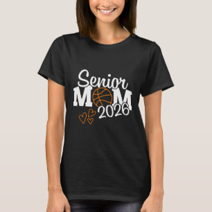 Senior Sketll Mum Cl Of 2026 Player Graduation Gra T-Shirt