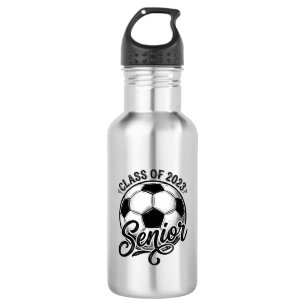 Senior Soccer Class of 2023 Vintage Graduation Shi 532 Ml Water Bottle