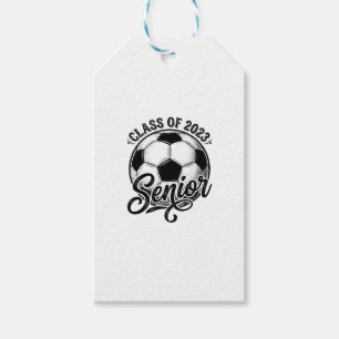 Senior Soccer Class of 2023 Vintage Graduation Shi Gift Tags